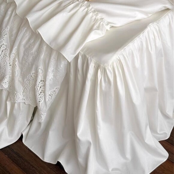 Beige Ruffle Duvet Set - Picture 3 of 9